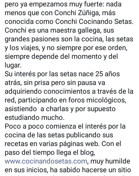 cocinandocaza's tweet photo. COCINANDOSETAS "Del bosque al plato"
A qué esperas? #QuéNoTeLoCuentenVen #ConchiZúñiga #CocinandoSetas #Moura #Setas
https://t.co/ccHjXbamjL https://t.co/eG6fWelJgg