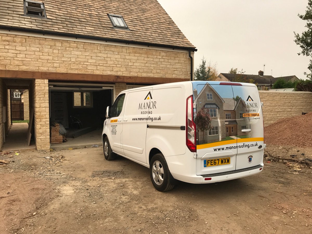 manorroofing's tweet photo. We've taken delivery of a number of new vans this week. A couple of photos of the first to have been signwritten... https://t.co/oGCN0eF0FI