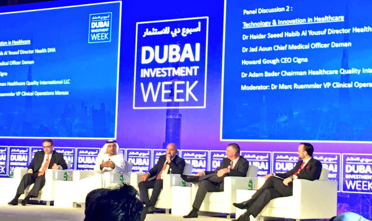 diptivaid's tweet photo. Excellent morning at #DIW2017 with key stakeholders from the #healthcare industry debating trends, opps & challenges #dubaiinvest https://t.co/lE8pDAunMY