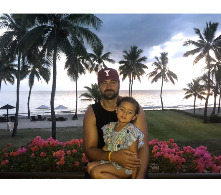 Lastnight in Fiji before we move to Sydney, Looking forward to a tough next 2 months 🏃 #OnTheBus 🐯