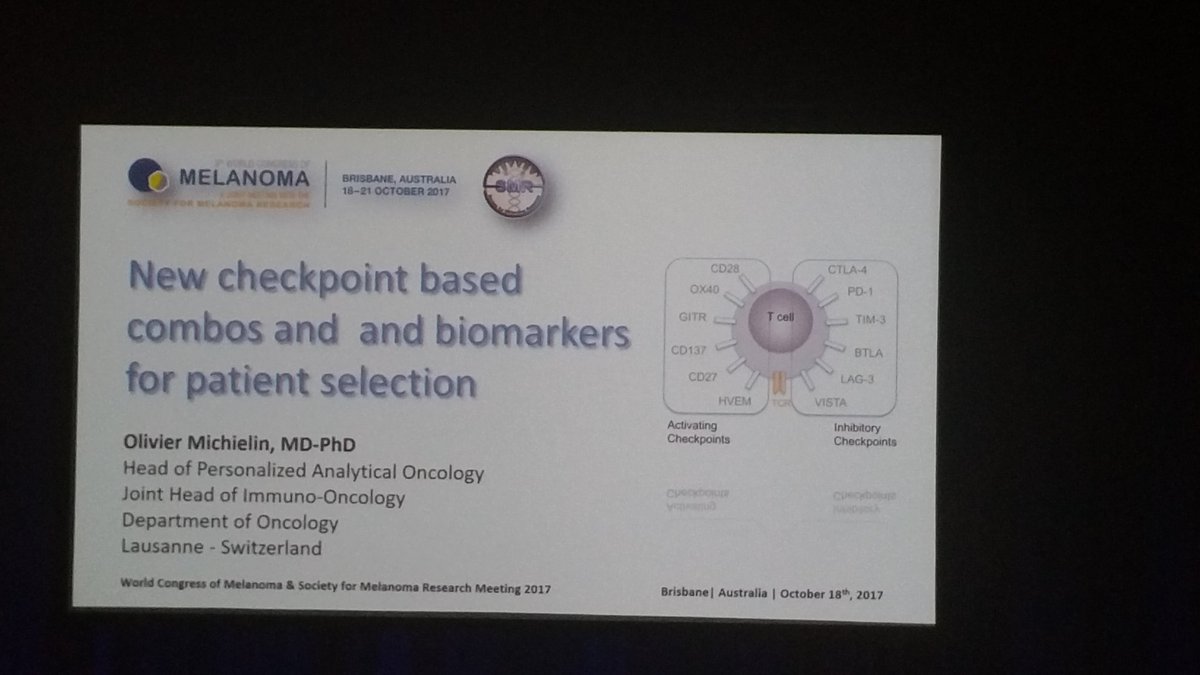InstitutoOnco's tweet photo. WCM2017: biomarcadores e a possibilidade de guiar os novos combos de imunoterapia. https://t.co/85aUARos4Q