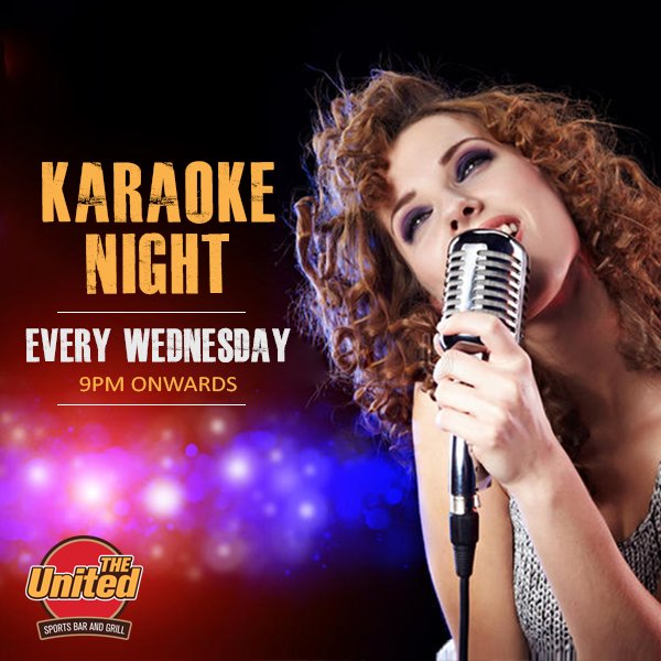 UNITEDBar's tweet photo. As the night sets in, get ready for a Karaoke session that is infused with
loads of fun, music, laughs and friends. #HappyDiwali #karaoke https://t.co/8bxTTfMgKZ