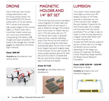 OlensLumiSign's tweet photo. Thanks to @ExplorerRV for the 2017 Holiday #GiftGuide feature! https://t.co/ePsnKNoA87 #christmas #hanukkah #holidayshopping #customauto https://t.co/xnSTrASMsB