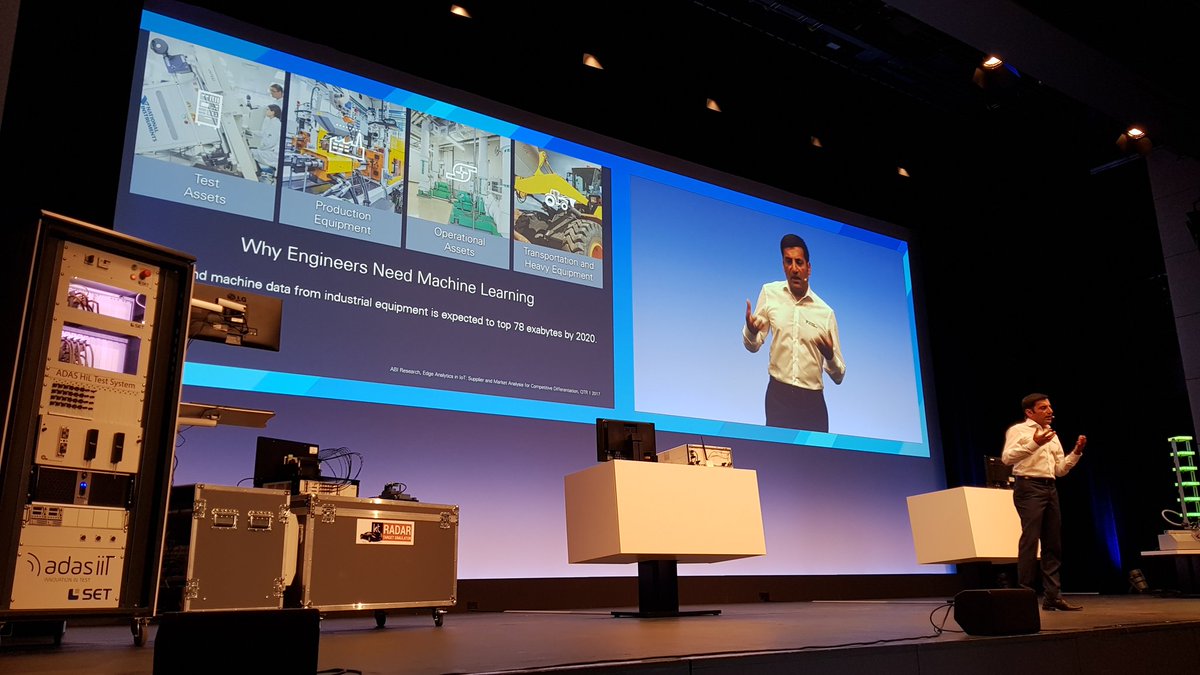 #MachineLearning takes center stage at #NationalInstruments VIP days