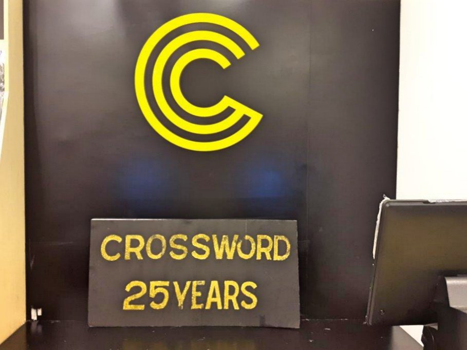 crossword_book's tweet photo. It's #25YearsOfCrossword and we are proud to be announcing the launch of the 90th Crossword Store at The Forum Vijaya Mall, Chennai! https://t.co/0iBmha5cBK