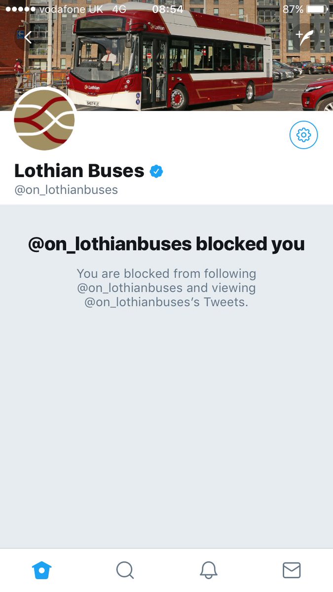 InspBlakeyisBK's tweet photo. When @on_lothianbuses block you for NO reason. I'll return, I shall have my vengeance. @inspectorbus check the nick https://t.co/fCLjPfawNB