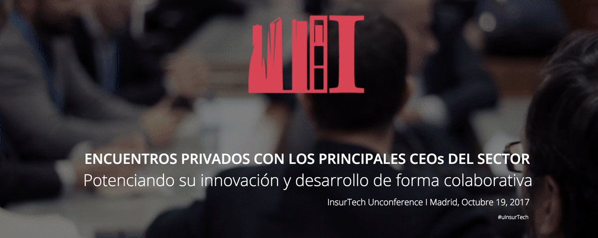 🕺1 DÍA!! #lomejor 🤓🤖del sector #InsurTech en la #uInsurtech con formato  #unconference #Madrid #Insurance  #seguros  unconference.es/insurtech