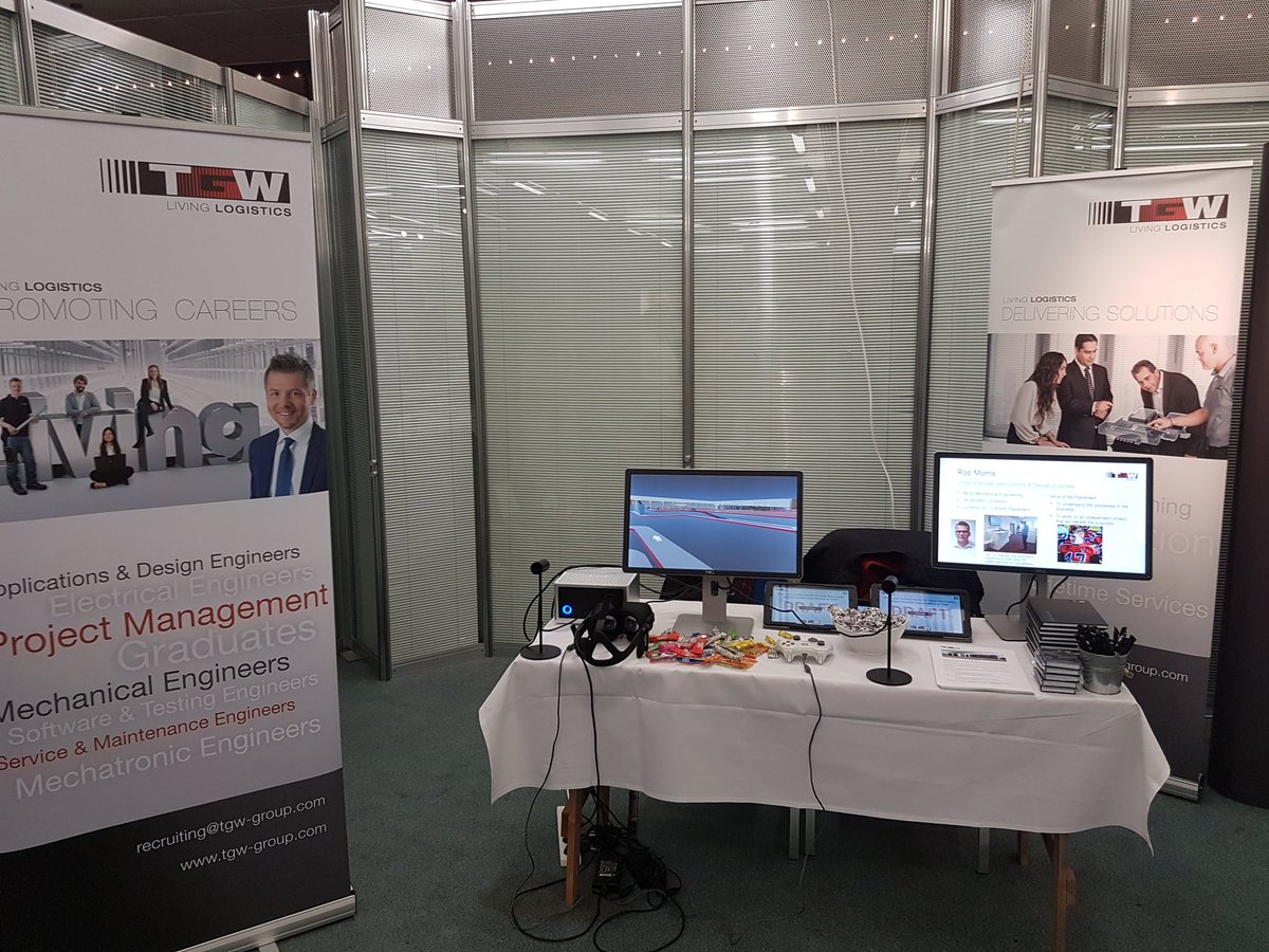 MatthewMercer12's tweet photo. Looking forward to the Loughborough Engineering Placement and Careers Fair - come and see us! #LUEngFair2017 #tgwcareers https://t.co/FV377XpUnq