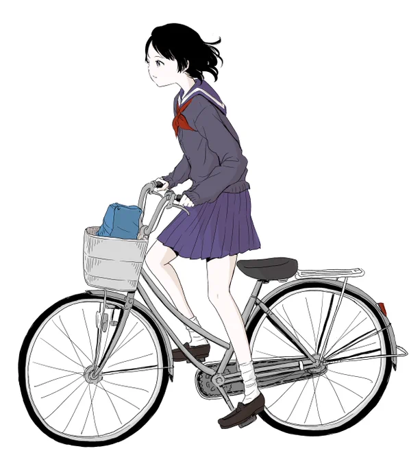 あのちゃんが自転車乗っていたので 
