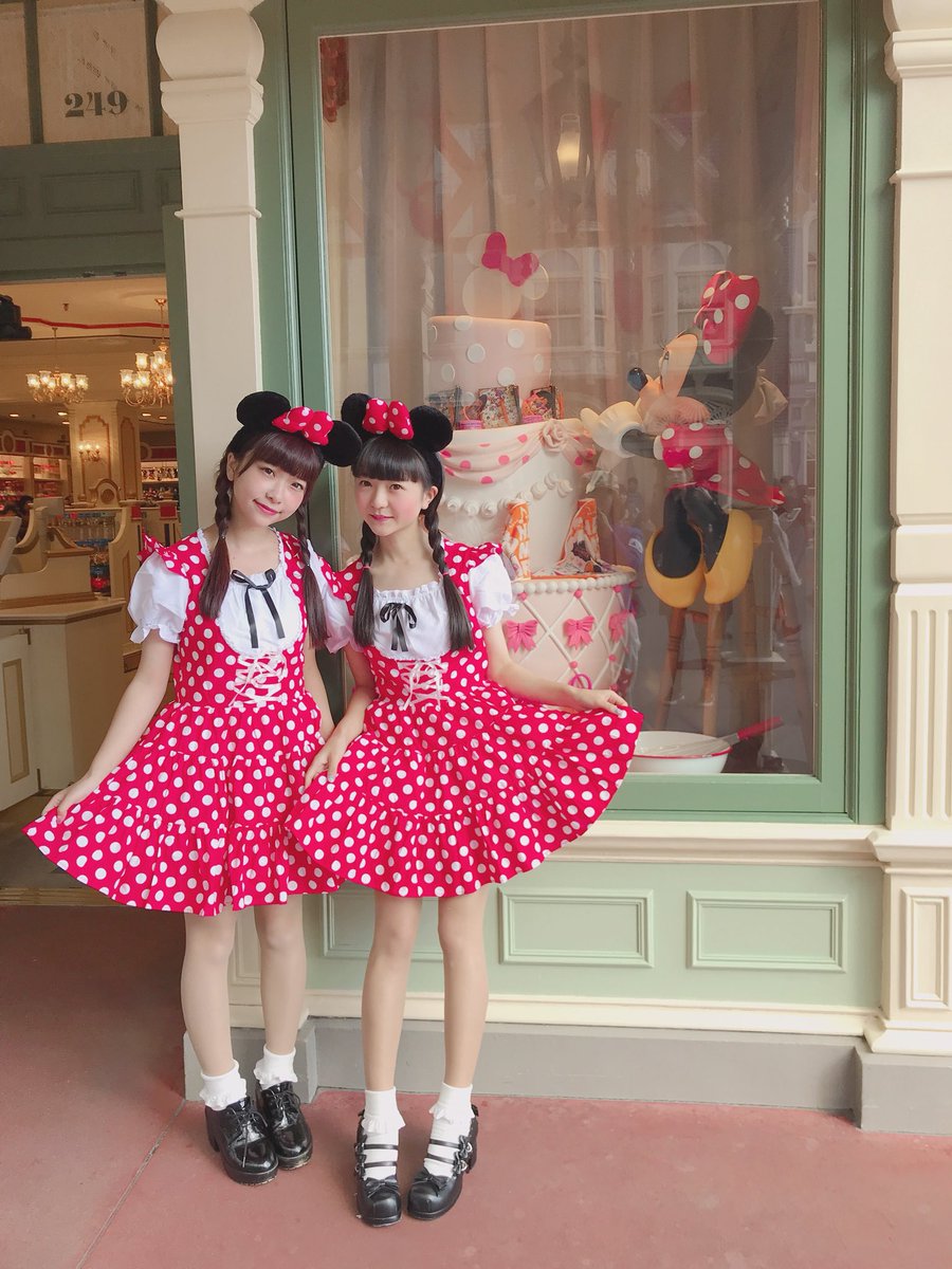 🐭速報🎀 ミニーちゃん #Dハロ仮装 #Dハロ仮装2017 #ディズニーランド