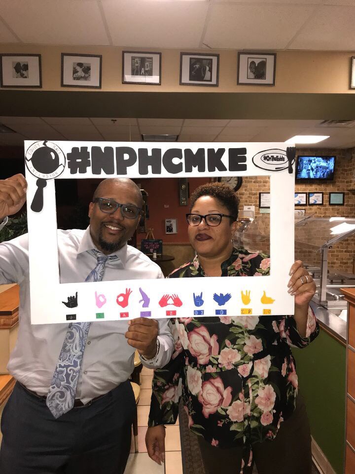 NPHC_MKE's tweet photo. #OnTheTableMke hosted by #NPHCMKE 

Education. Unemployment. Violence.
We talked solutions! https://t.co/CZEub67sN3