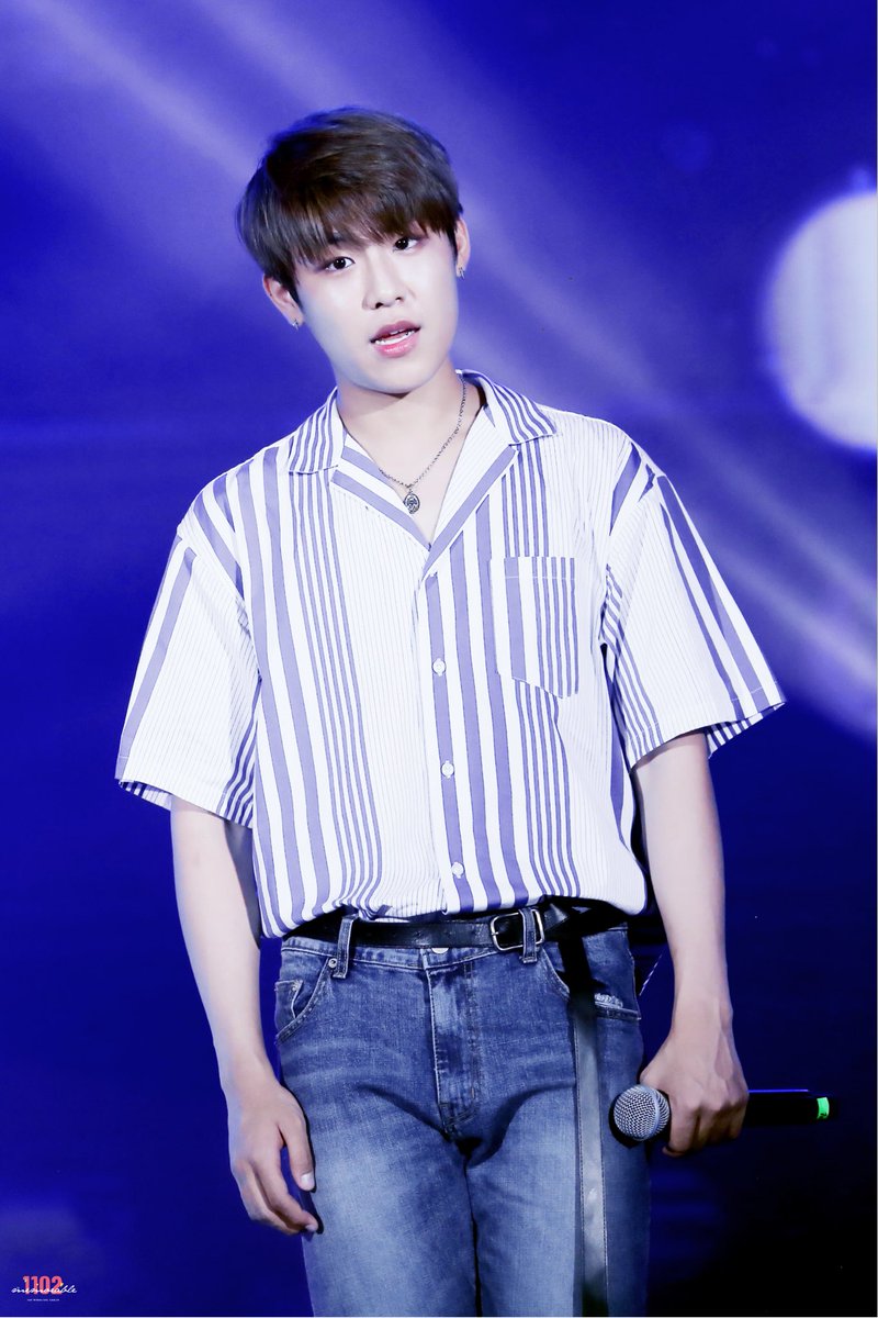 MEMORABLE1102's tweet photo. <HQ>
171007
TAIWAN FM
😋cute
#박우진 #PARKWOOJIN
#워너원 #WANNAONE https://t.co/Kkgv04G2wx