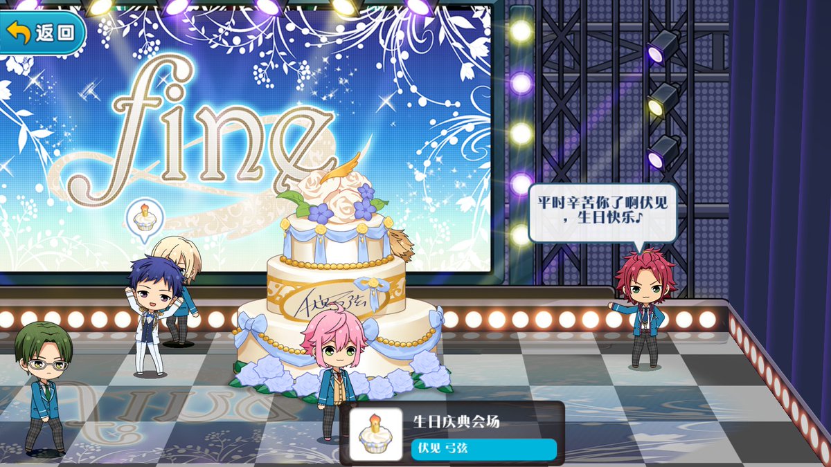 appositewhite's tweet photo. Mao: We're always troubling you, huh, Fushimi... Happy birthday♪ https://t.co/FkYSnapGEG