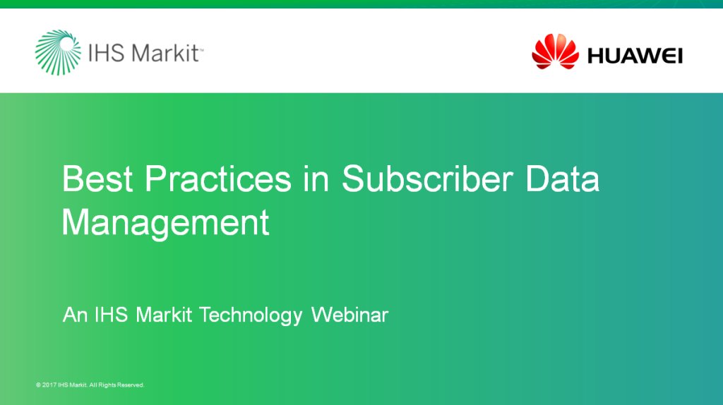 ihs4techevents's tweet image. Learn the drivers to enhance #subscriberdata management such as #5G and #IoT - ihsmark.it/qXXk30fqTKj. @Huawei @sarah_wallace