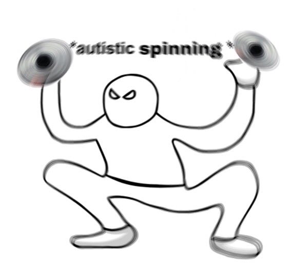 BlondeMajesty's tweet photo. No secret my 15yo is #HFASD. He found this meme funny. I’m not meme savvy, is this funny? I know how he stims with both hands. https://t.co/g5AF1jA4EQ