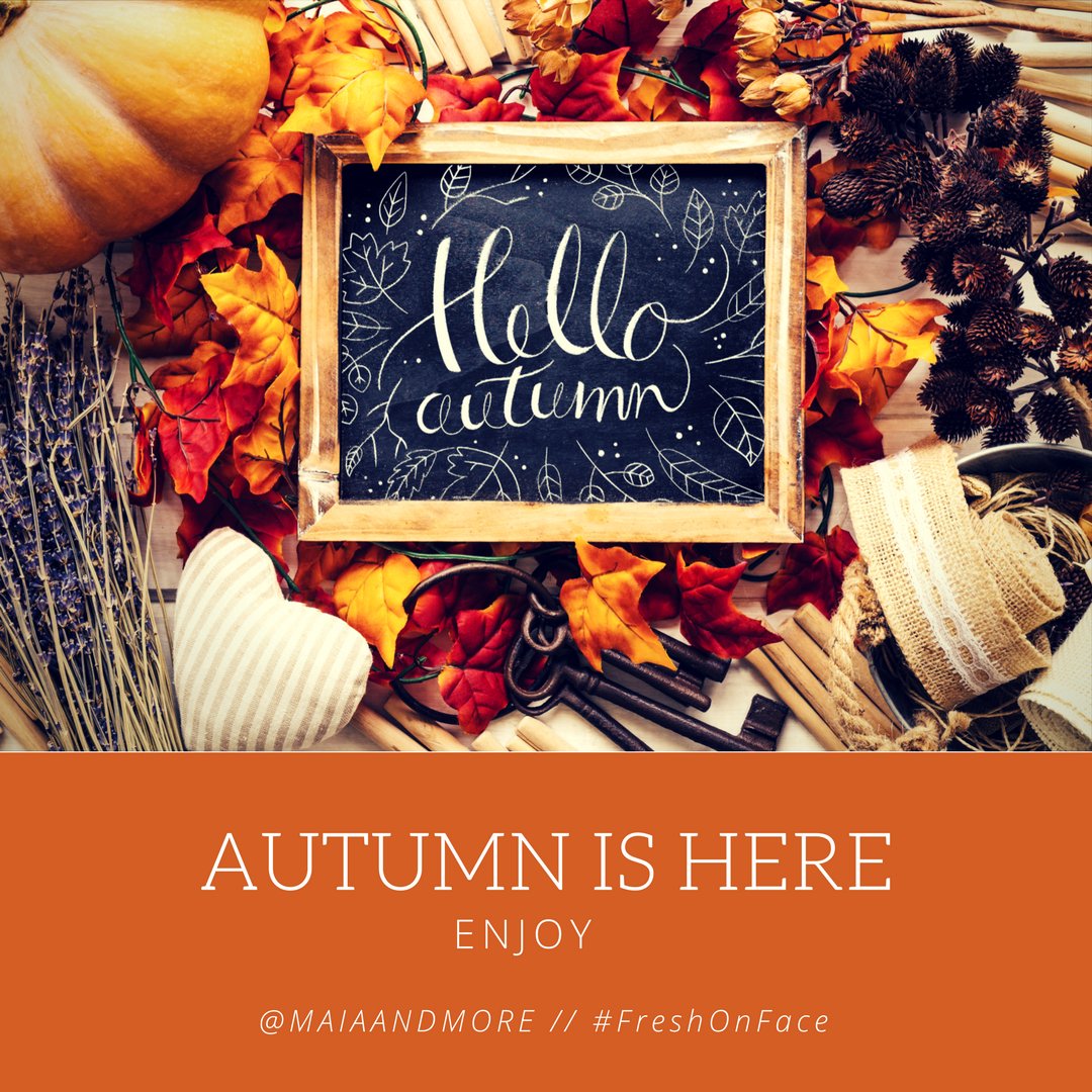 FreshOnFace's tweet image. Pamper your skin before the dry winds here!
Enter code AUTUMN10 to ENJOY 10% off on all items.
#FreshOnFace