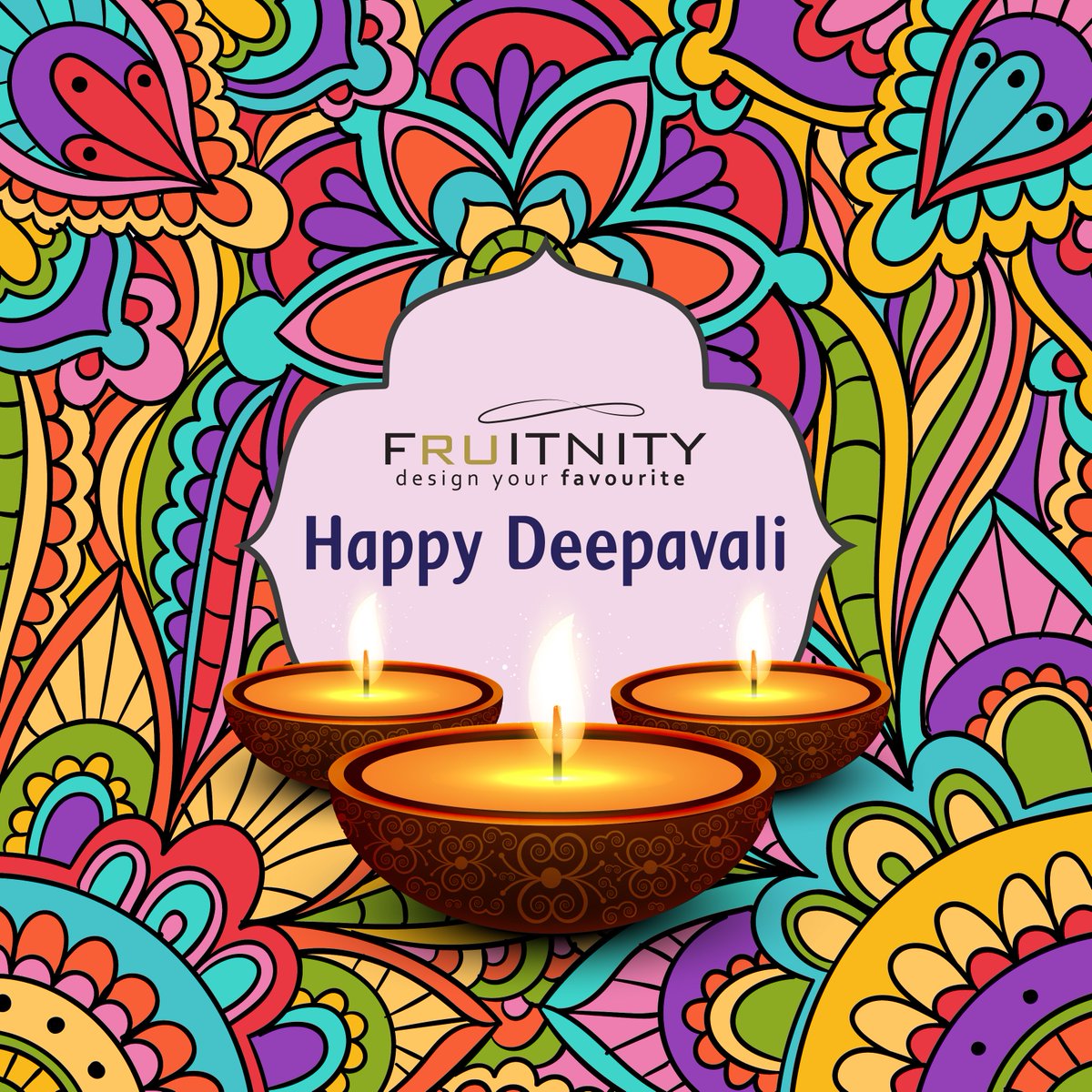 fruitnity's tweet photo. We wish this festival of light may glow your life with blessing love, joy, peace and happiness! Happy Deepavali!
#deepavali #festivaloflight https://t.co/WddyV98A6p