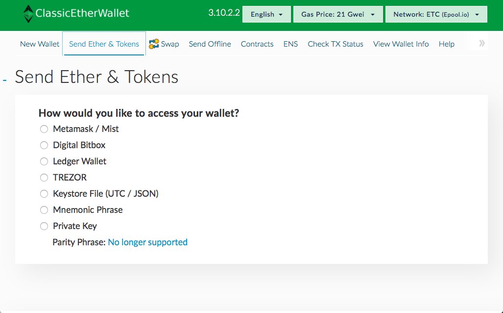 ETCisComing's tweet photo. Online Wallet: For Convenience &amp; Ease of Use - https://t.co/vn2fJlTmXY
8 Easy Ways to Import &amp; Access Wallet  
#EthereumClassic #ETCisComing https://t.co/mVfN0yV61d