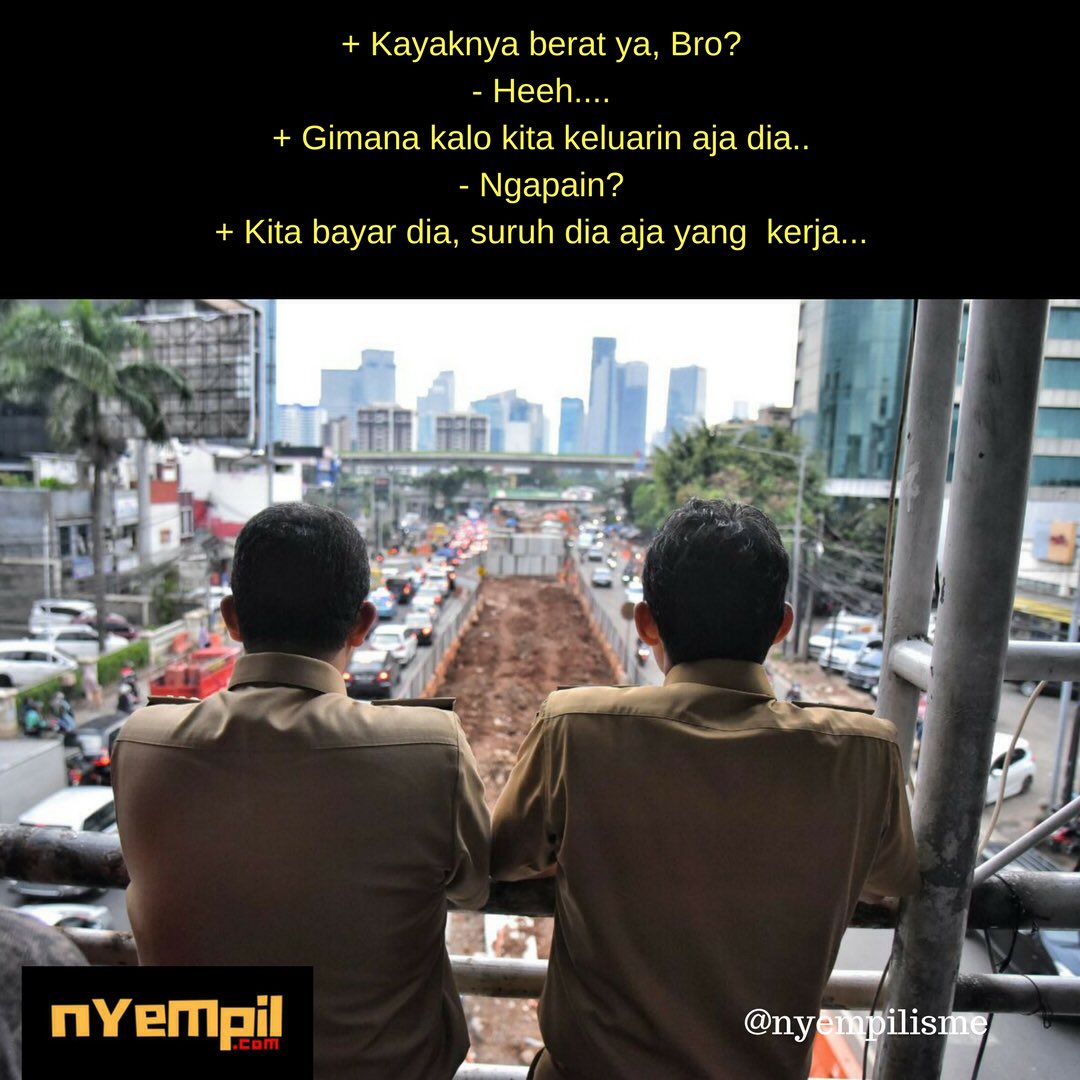 nyempilisme's tweet photo. Berat, bro? #nyempil https://t.co/bXcqj0NYZs