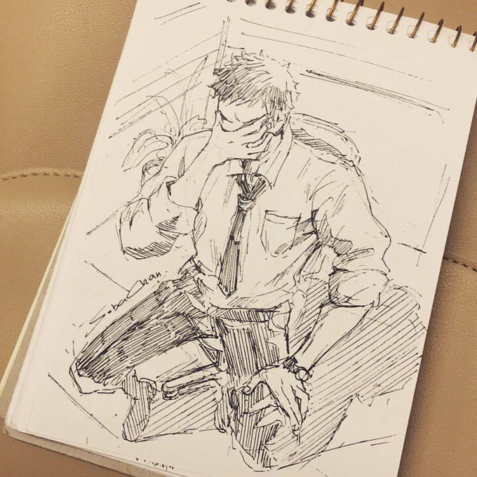 仕事 #inktober2017 