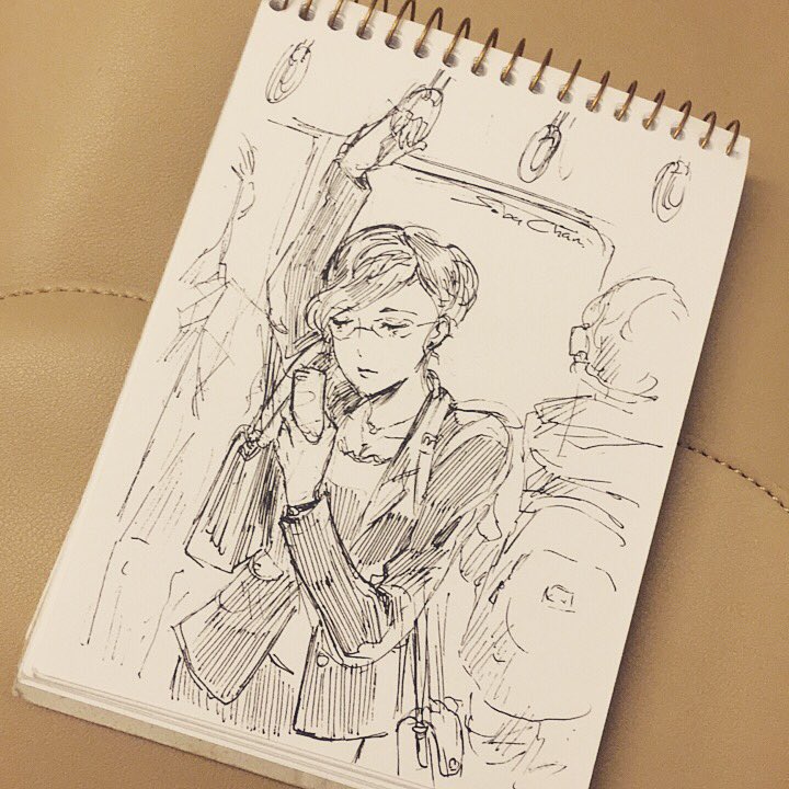 仕事 #inktober2017 