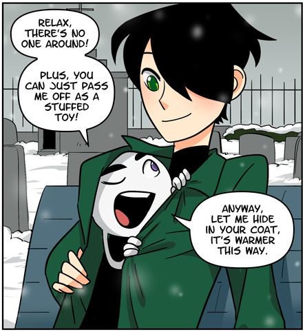 SparklerMonthly's tweet photo. Free Readers: Today, Hal climbs into Booker's jacket. This is a thing that happens. #MagicalHow by @eyugho
https://t.co/5TIctjjnlQ https://t.co/CMpPmTSs25