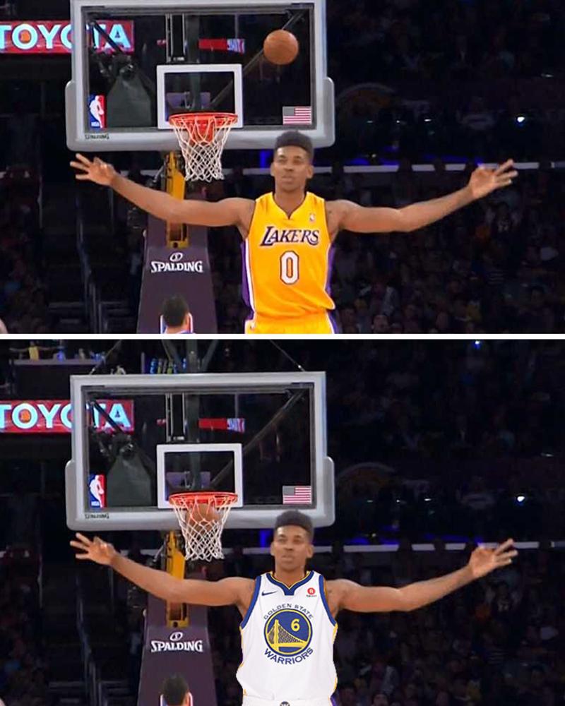 SportsCenter's tweet photo. New city. New Swaggy? https://t.co/0n93kuOuW9