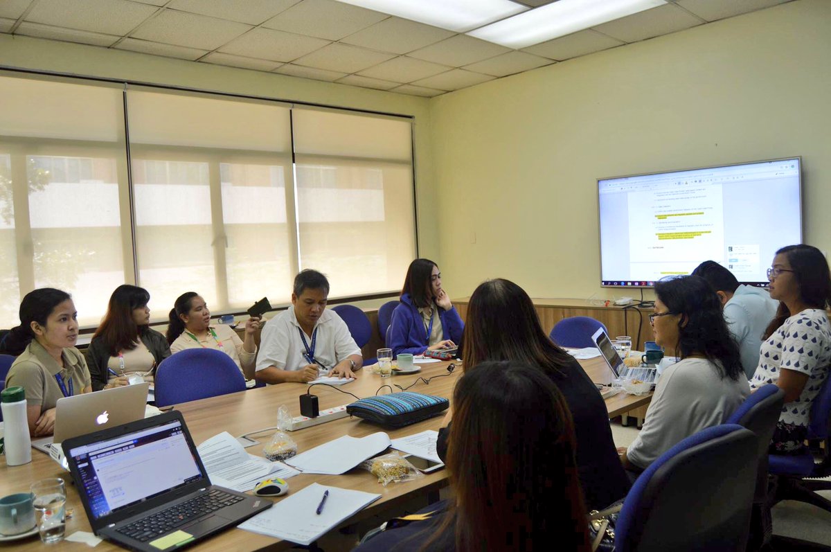 datagovph's tweet photo. EARLIER: Consultation with the Open Data Task Force for the re-implementation of Open Data Philippines. #OpenDataPH https://t.co/Hn9yHCqNKY