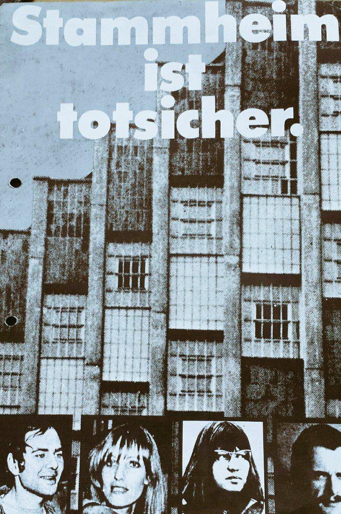 18.10.1977 - Wir vergessen nicht! 41 Jahre „#Stammheim ist totsicher“. #AndreasBaader #GudrunEnnslin #JanCarlRaspe  #RAF