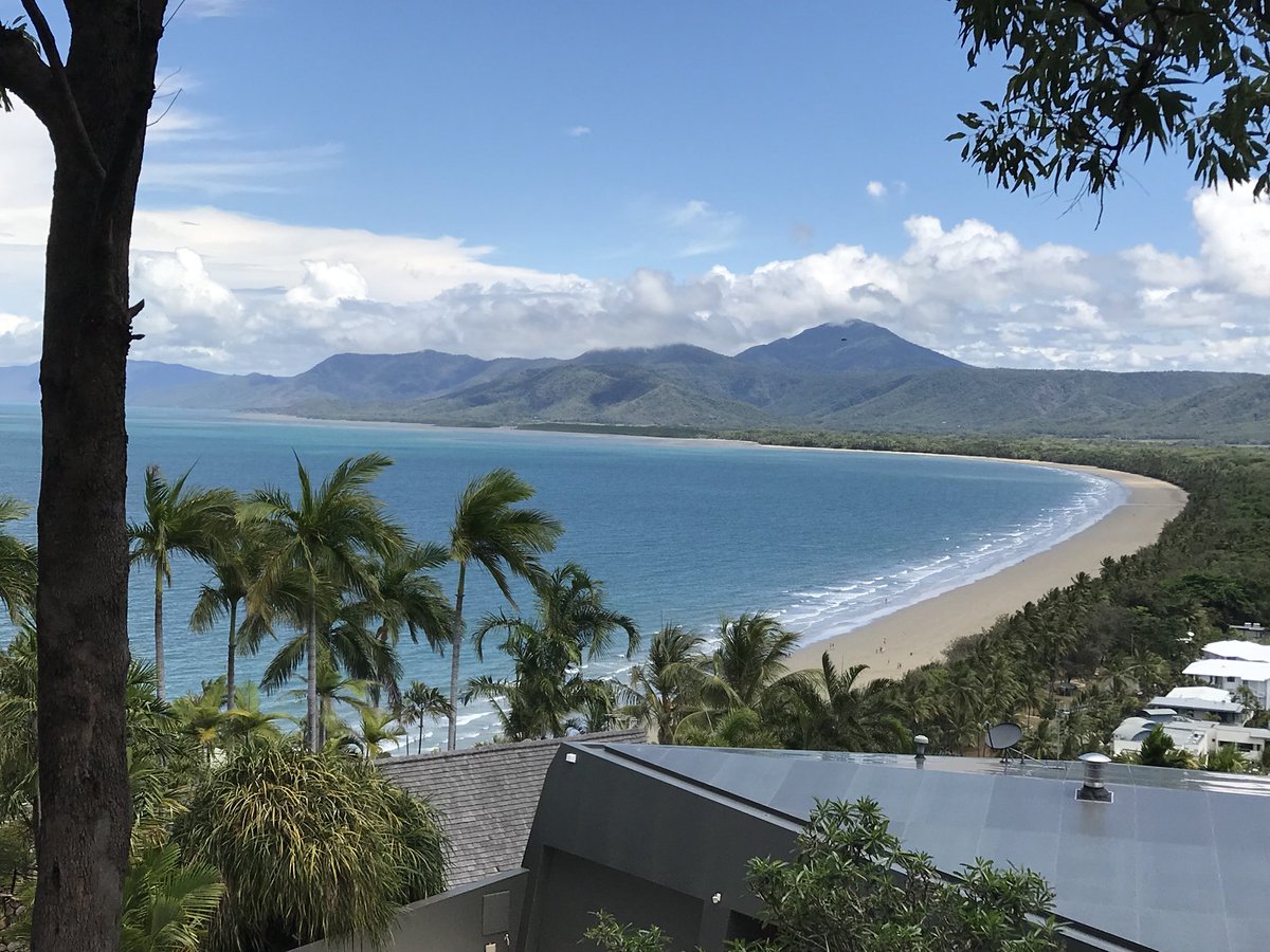 TheLoveBunch1's tweet photo. From where you’d rather be! @Australia #lovebunch #fourmilebeach #fnq #tropicalparadise #ratherbehere #Australia https://t.co/BLUidN4Oxv