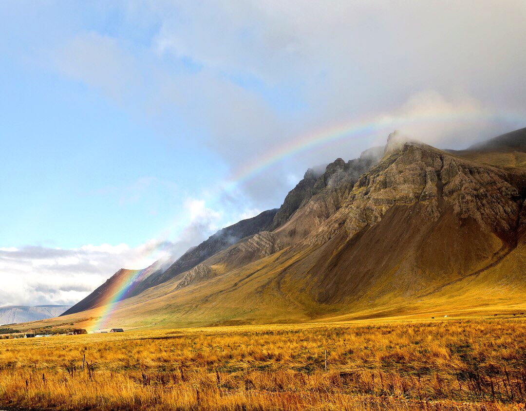 outsidetlimits's tweet photo. Just over the rainbow... its all happy days. #goodtimes #iceland #landscape #travel #explore #getoutside #roadtrip #ontheroad #travelphotos https://t.co/q2WXoje1wQ