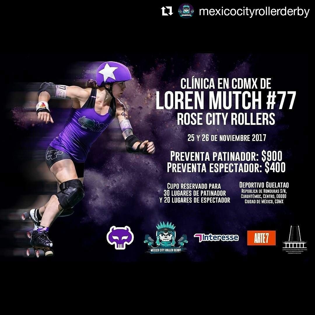 RDMexicoCity's tweet photo. ¡Mutch Mayhem de @RoseCityRollers en México! Info DM https://t.co/GyHhcf2irr