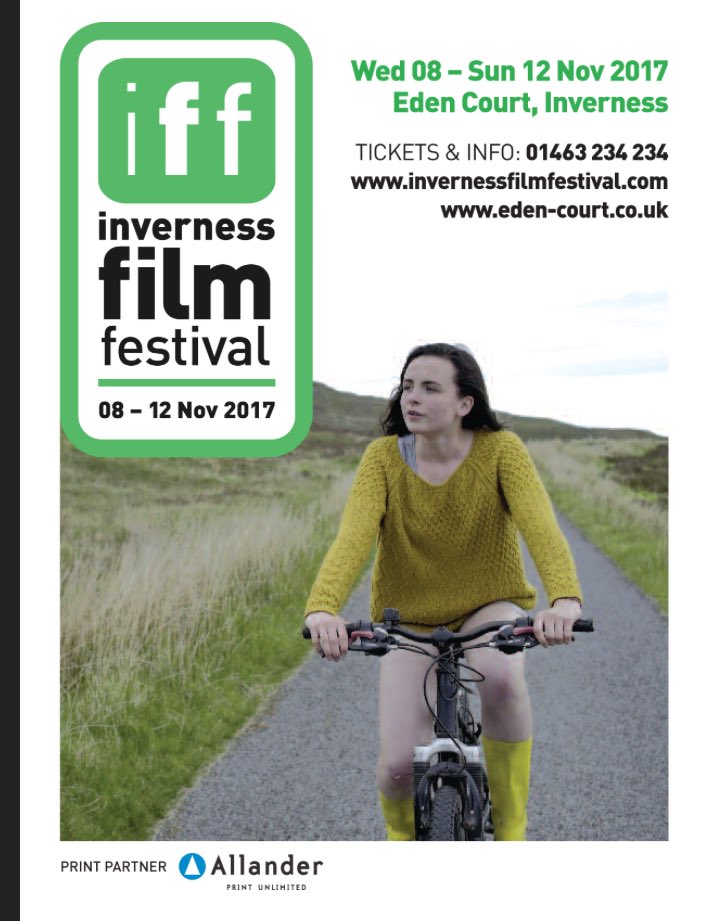 pajnewman's tweet photo. So exciting to see #Creeling by the lovely @samfirthfilms on the cover of @EdenCourt brochure for the @nessfilmfest Great work lady! 👏 https://t.co/DDrhpzpX8C
