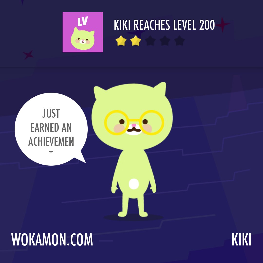 DomWolves's tweet photo. I've just unlocked an achievement with my #Wokamon kiki! @fitbit #Fitbit https://t.co/8uWyn3tFPe https://t.co/yVWtqgjxuj