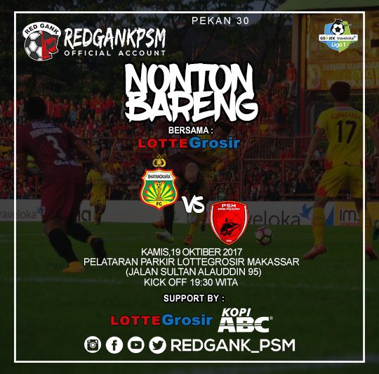 RedGank_PSM's tweet photo. yang gak tour RAMAIKEUN weeee #nobarseru present by @LottemartIndo Makassar #ramaykeuin ππππ https://t.co/1nVaGeH7jr