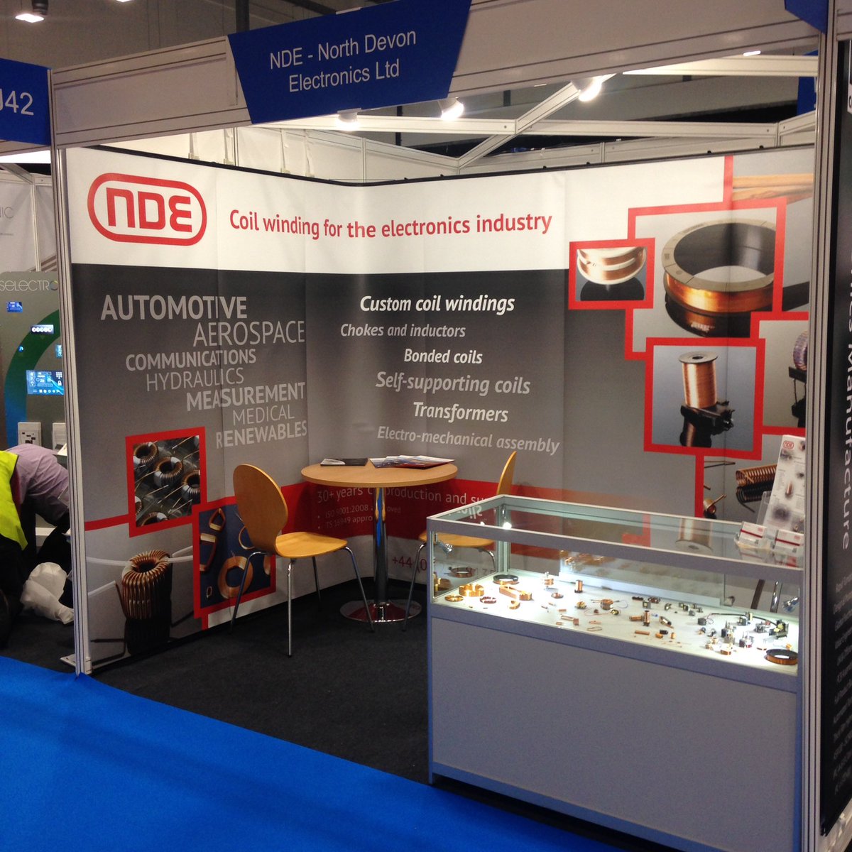 Coil_Winding's tweet photo. We are here!! Doors open at 10am.
#engdesignshow #elecdesignshow 
Stand J42
Come and see us!
#ukmfg #GBmfg https://t.co/HCRGXIWvC6