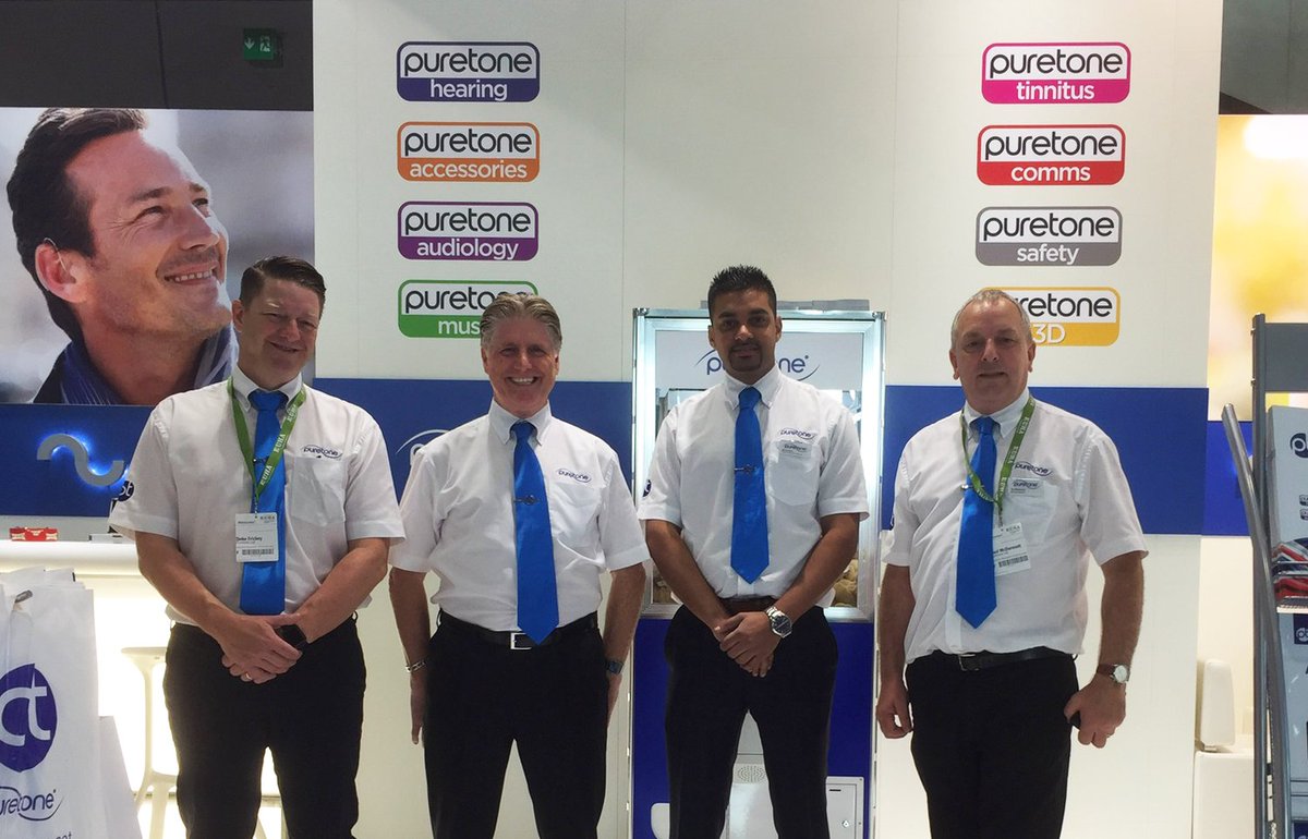 Visit our team at #euha2017 #euha #puretone Hall 3A, Stand F10
