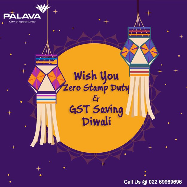 The smart city offers to all the new buyers Zero stamp duty, GST savings and   Best wishes on Diwali. goo.gl/uom9Lf 
 #HappyDiwali