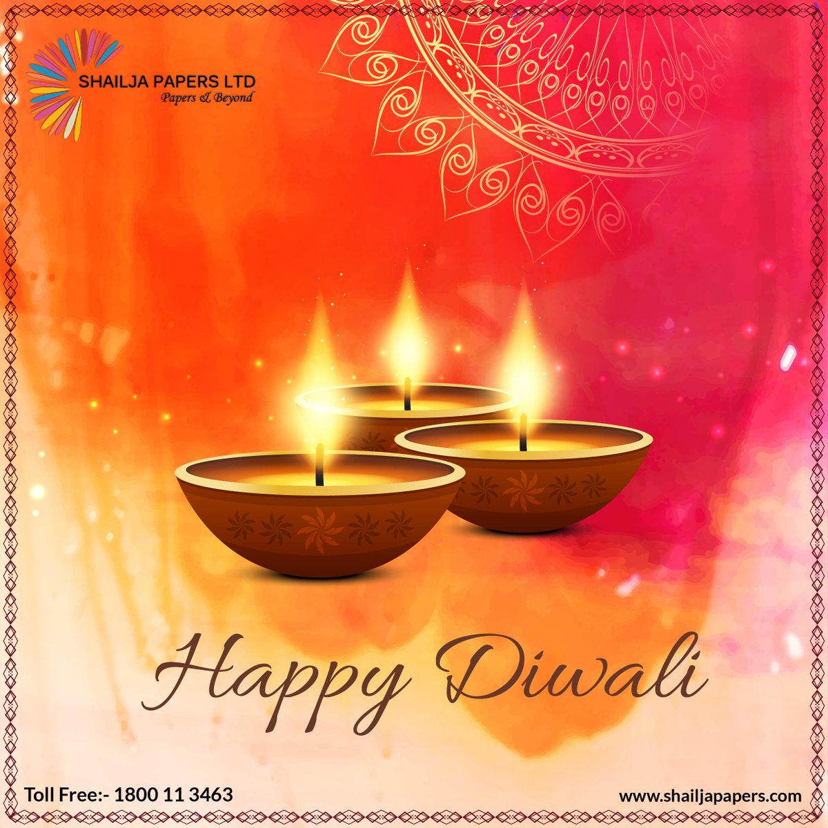 ShailjaPapers's tweet photo. Wishing you a very #Happy and Prosperous #Diwali..... https://t.co/J1waMFkvfo