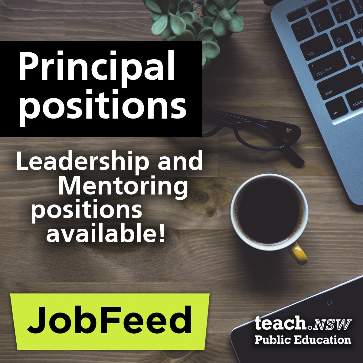 JobFeed is live!
Featured this week are opportunities as Principal, Coach-Mentor and Principal, School Leadership. Find out more on our site