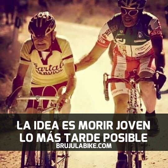 brujulabike's tweet photo. Buenos días #brujulers! La idea es morir joven lo más tarde posible! #actitudbrujuler —> https://t.co/7olCMYayPf https://t.co/c9XoQGahL5