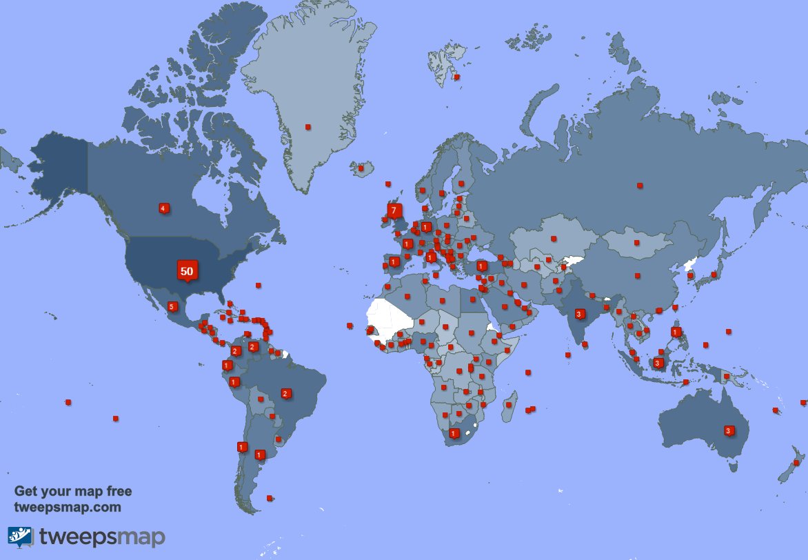 I have 357 new followers from USA, Mexico, Venezuela, and more last week. See https://t.co/Rw9AAvUybD
