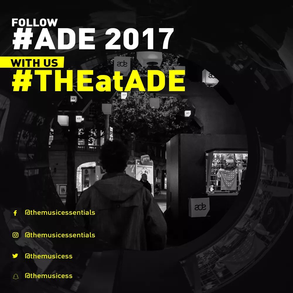 TheMusicEss's tweet photo. Here's how you can follow our journey at #ADE2017.
#THEatADE @ADE_NL https://t.co/UVpgBFPKwD