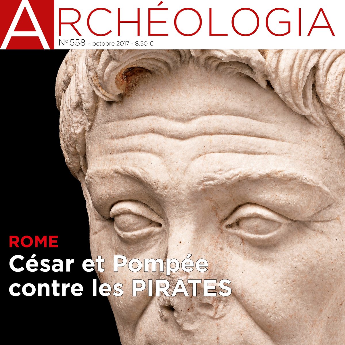 ArcheologiaMag's tweet photo. [EN KIOSQUE / @ArcheologiaMag N° 558] #César et Pompée contre les pirates ; les chrétiens d'Orient à l'@imarabe... : https://t.co/MjZHRe4ZZI https://t.co/koNCLjOUBe