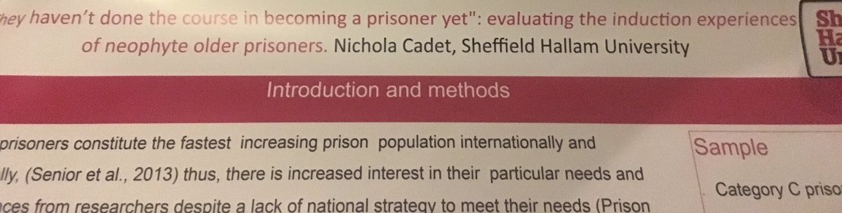 1st foray into posters @doncaster_ph /YOI Hatfield today! #DFoR17 #prisonhealth hope picture paints 1000 words. #contentoverstyle
