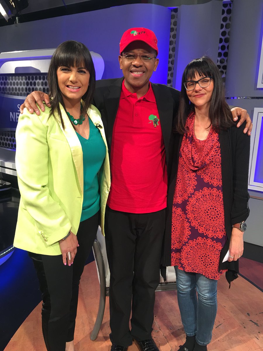 LeanneManas's tweet photo. Always great chatting to you both.. @AdvDali_Mpofu and #kateskinner.. if you missed the interview on #SABCboard - will retweet now. https://t.co/2G8m2Awfks