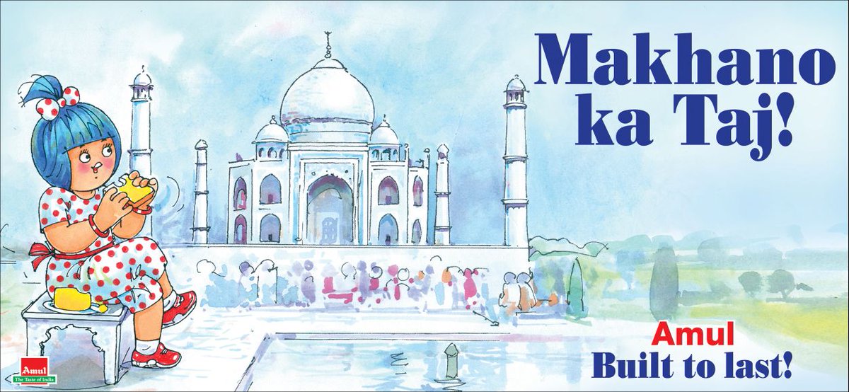 #Amul Topical: The monument, very much a part of India's culture..