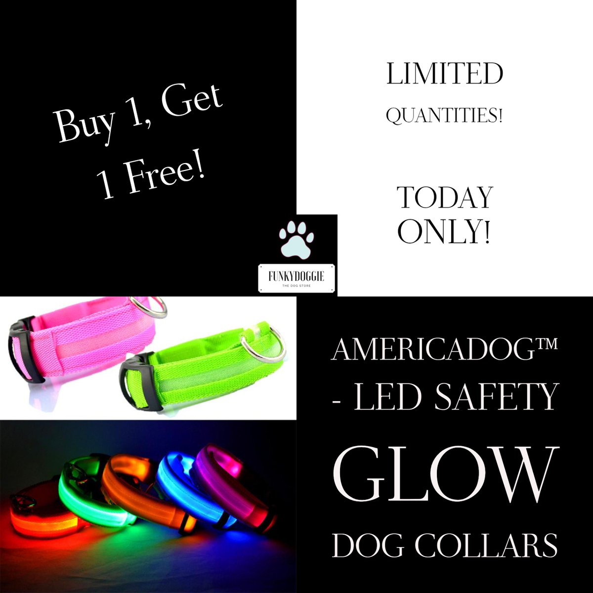 FunkyDoggie22's tweet photo. Buy 1, Get 1 Free! Today Only! Limited Quantities Available #FUNKYDOGGIE #DOGLOVERS #DOGS #DOG #DOGSOFINSTAGRAM #DOGDOINGTHINGS #THEDOGIST https://t.co/Ma5uZelpnp