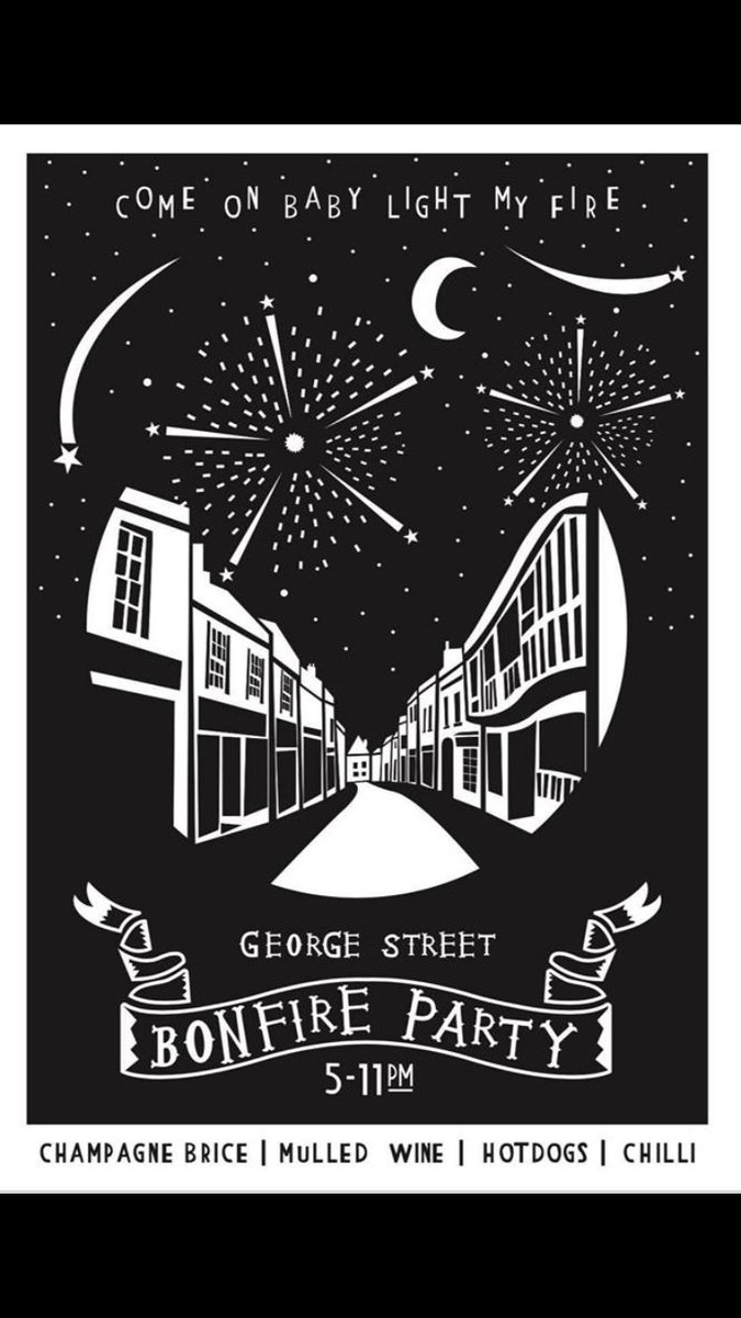 Come join us before and after the fireworks on the 4th nov for food and drink !!