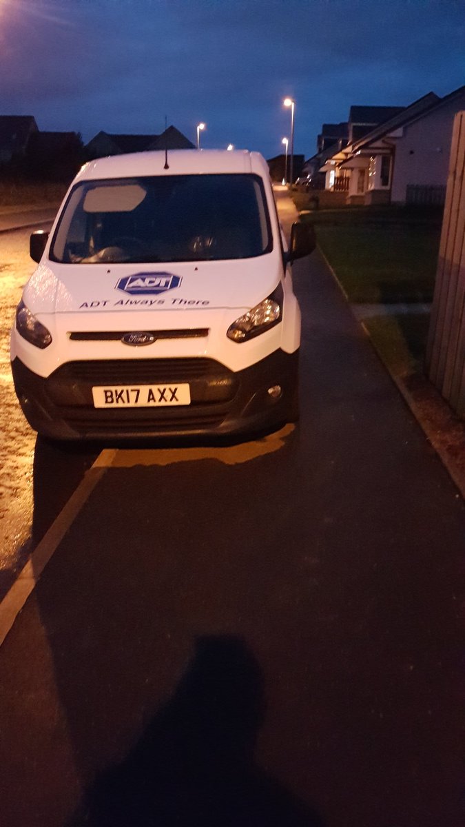 <a href="/ADT/">ADT</a> #adt meet your dangerously parked car. Pic does not show it but this is also parked on a corner. Shocking ,dangerous to young children
